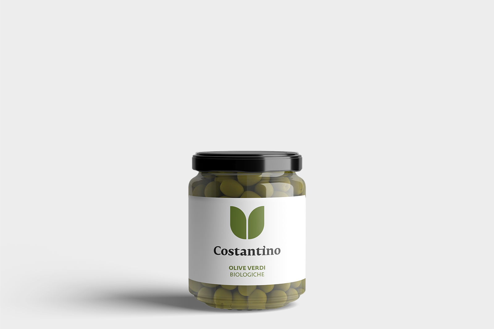 Costantino - Olive verdi biologiche - vasetto 330g