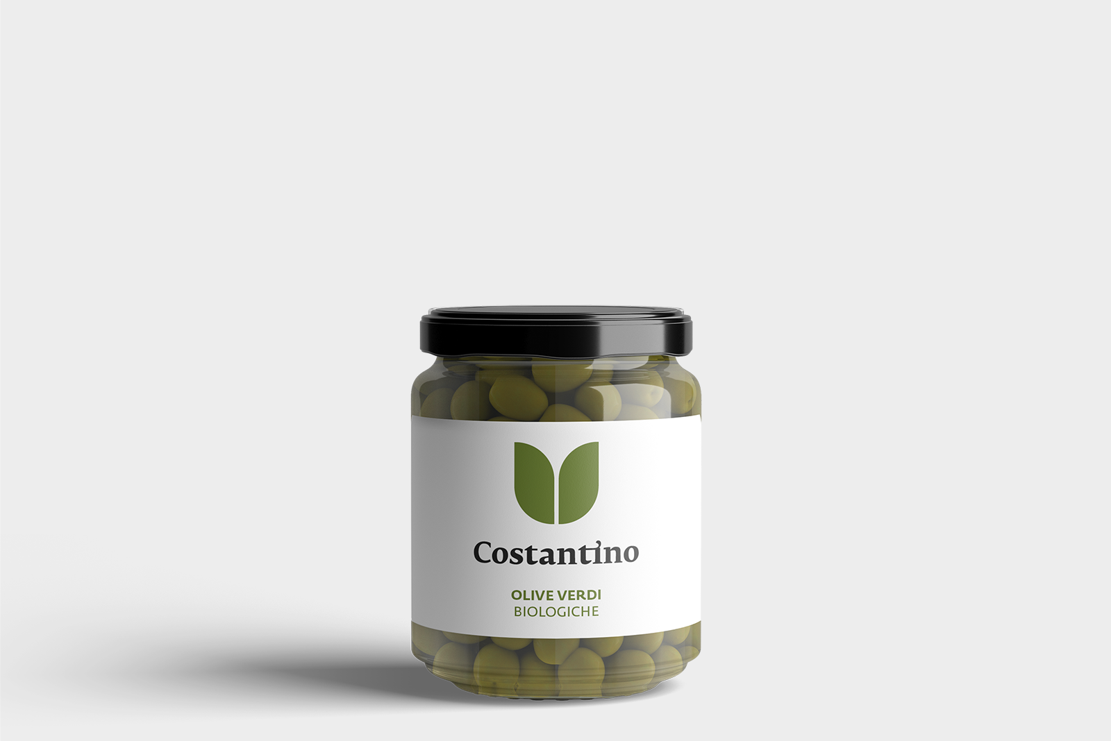 Costantino - Olive verdi biologiche - vasetto 500g