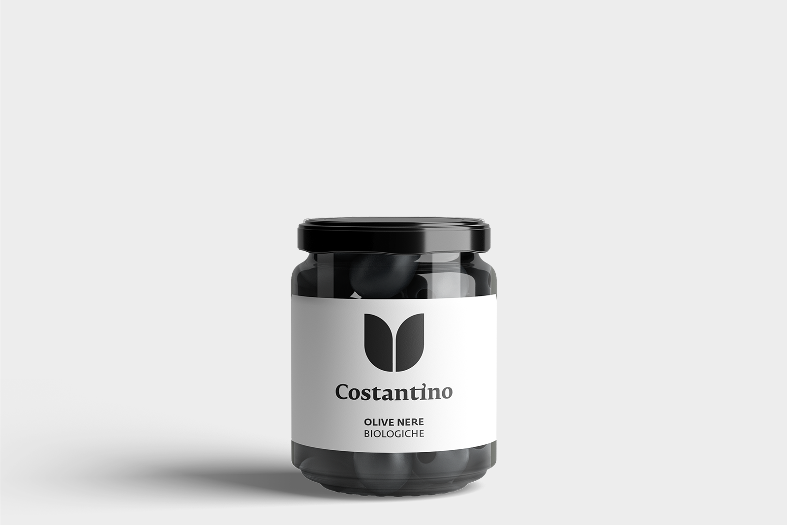 Costantino - Olive nere biologiche - vasetto 500g
