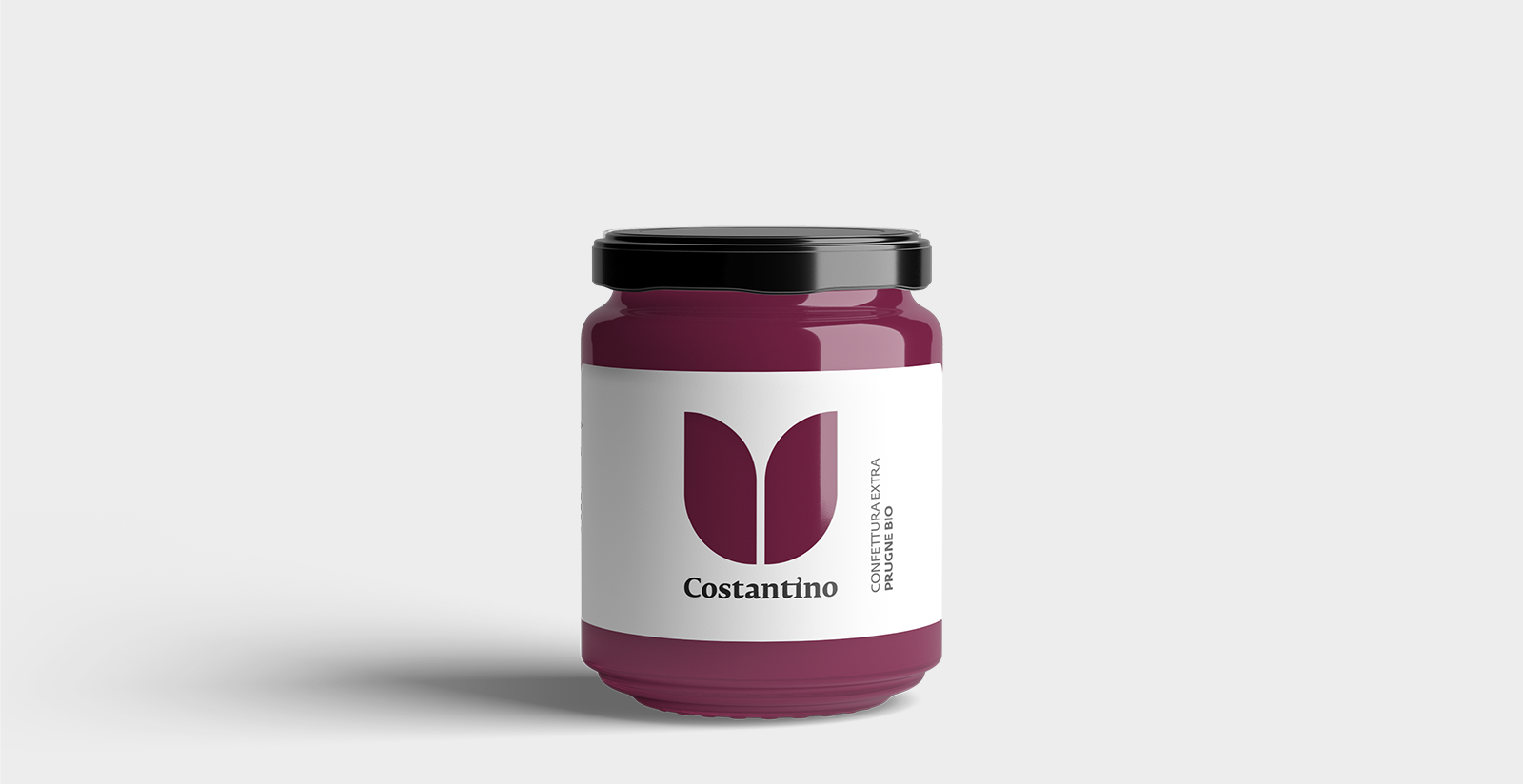 Costantino - Confettura extra di prugne biologiche - vasetto 100g
